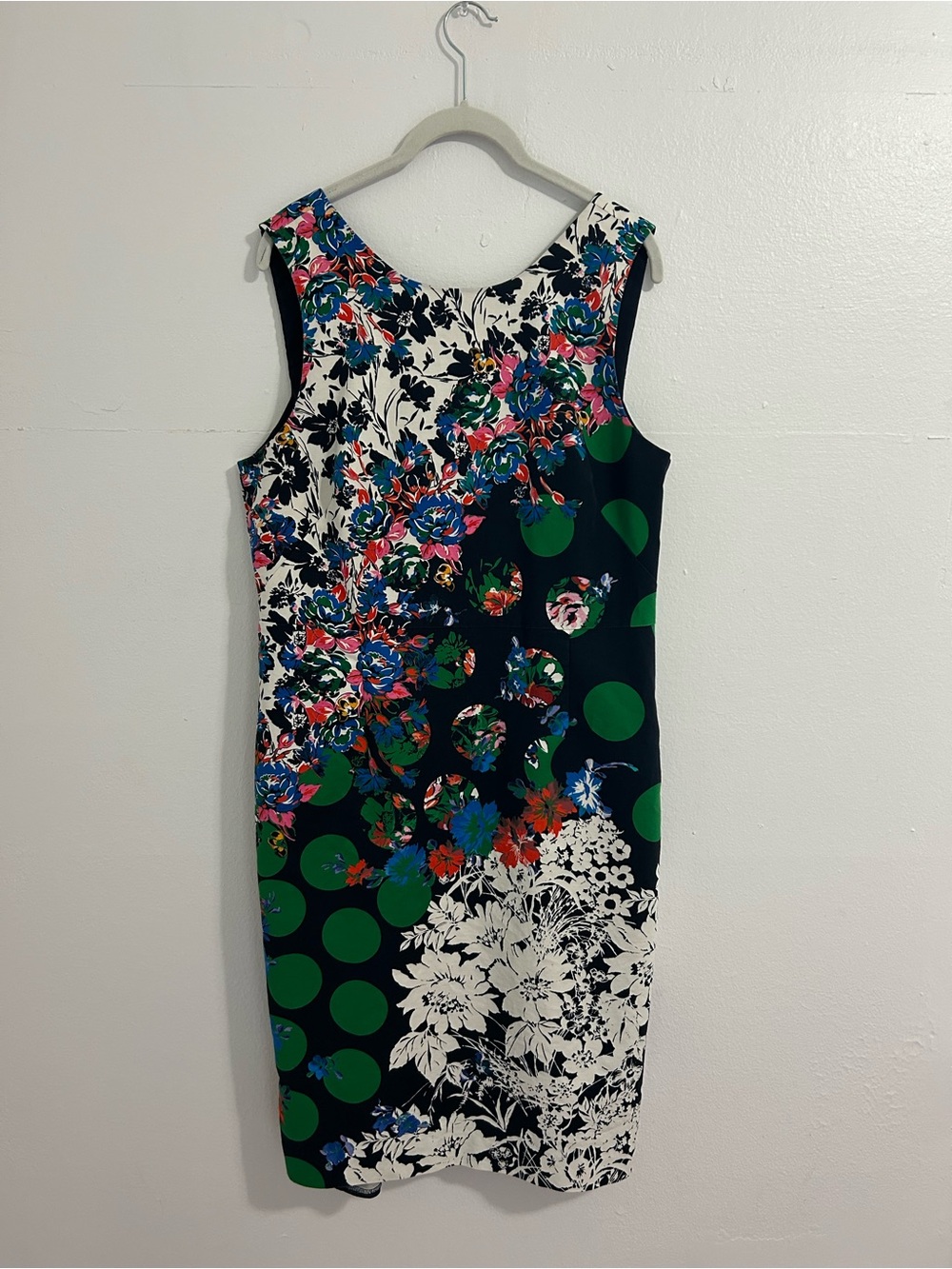 Anthropologie Maeve Sheath Dress Plus Size 16 Floral Old Money Summer Vacation